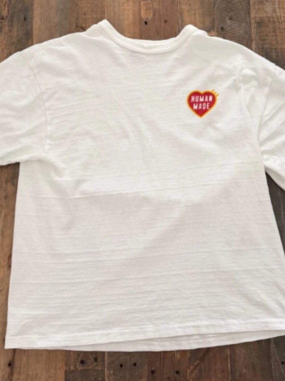 Human Made Graphic T-Shirt Heart #11 'White' HM26TE011 Men's Size XXL